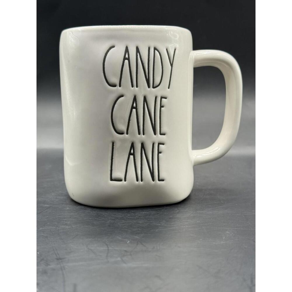 Rae Dunn Mug, Candy Cane Lane, New